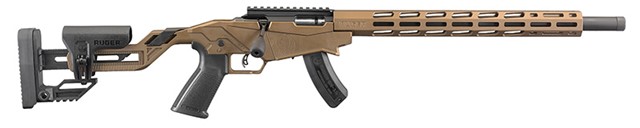 Ruger Precision Rimfire 22 LR Exclusive Burnt Bronze 18" Barrel 8407