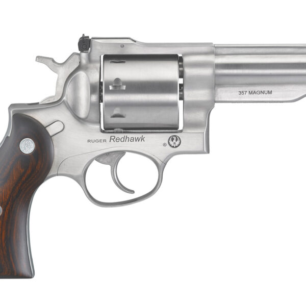 Ruger Redhawk 357 Mag Hardwood Grips 4" Barrel 8 Round 5059