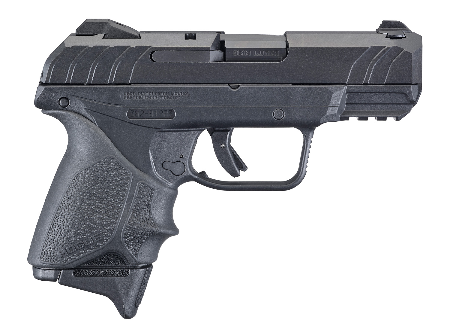 Ruger Security-9 Compact 9mm Hogue Grip 10 Round Capacity 3829