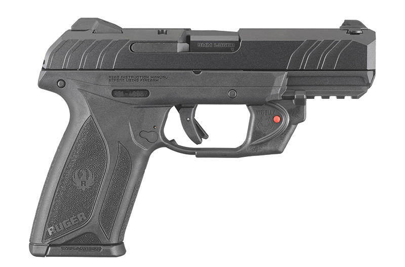 Ruger Security-9 W/ Viridan Red Laser 9mm 15 Round Capacity 3816