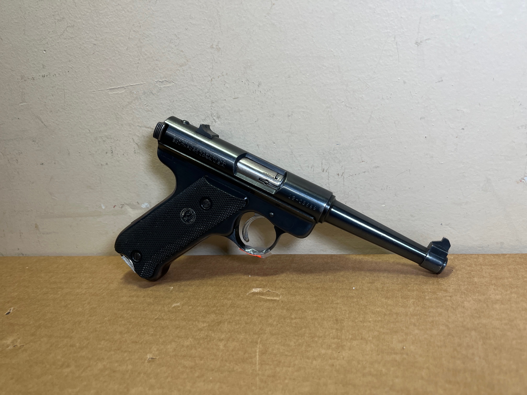 Ruger Standard Model .22 LR Pistol – 4.75" Tapered Barrel, Blued Finish, Early Gen