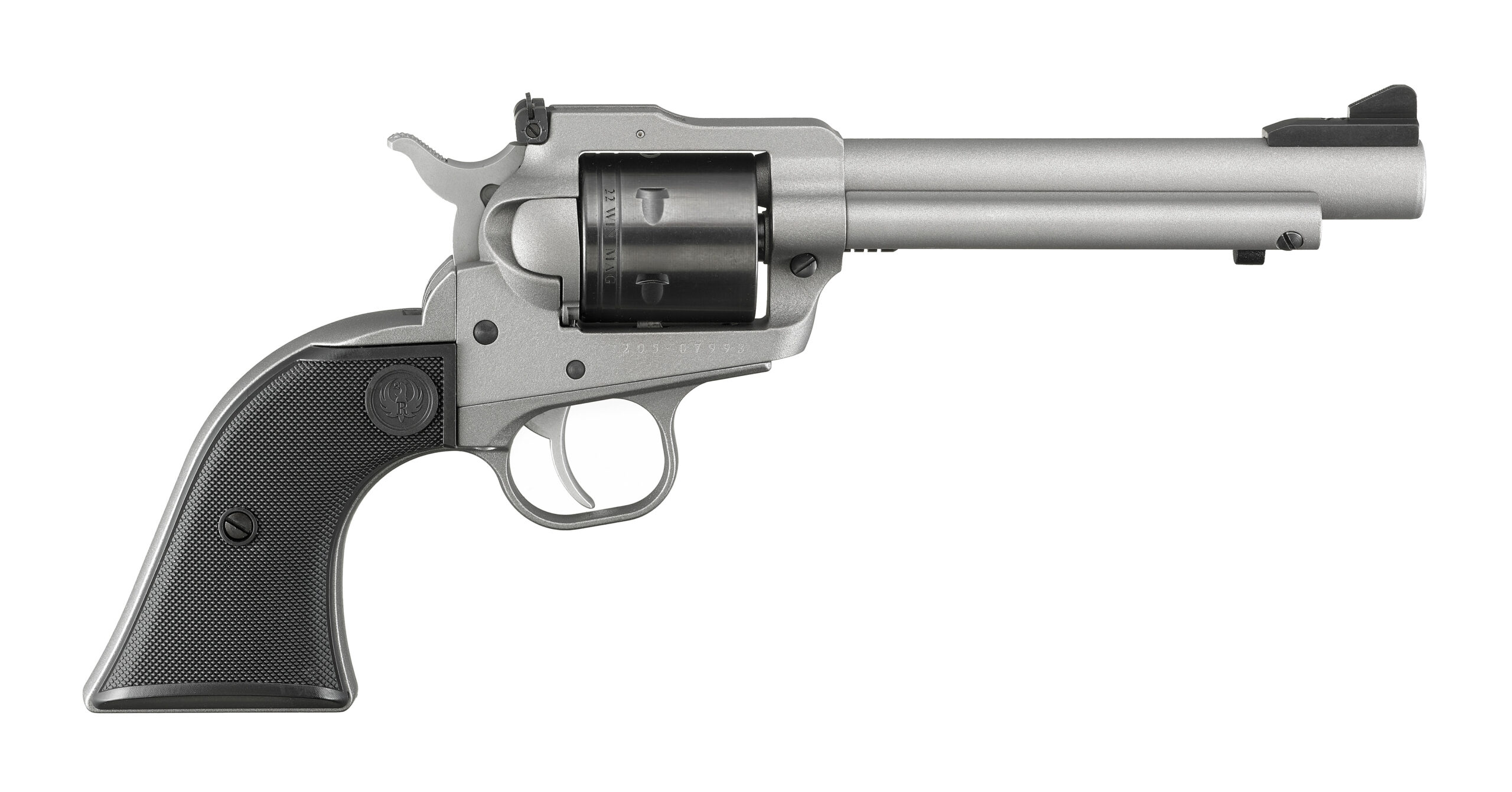 Ruger Super Wrangler 22 LR/Mag 5.5" Barrel Silver 2033