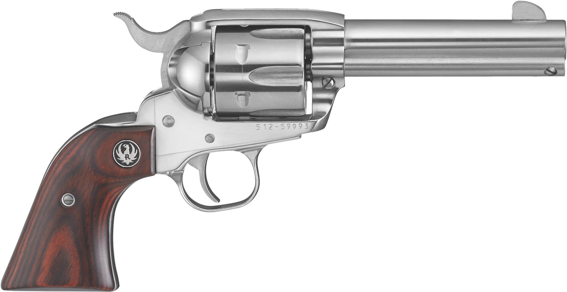 Ruger Vaquero Convertible 45 Colt / 45 ACP Stainless Steel 4.62" Barrel 5144