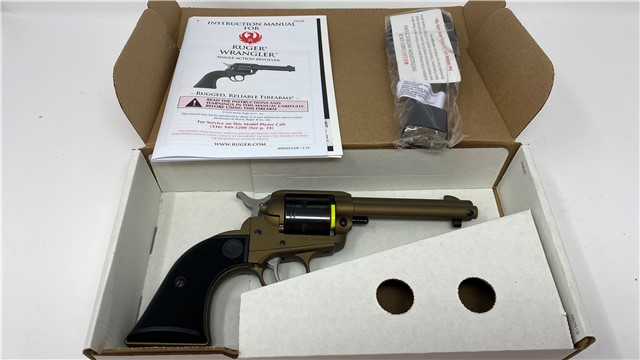 Ruger Wrangler Burnt Bronze 22 LR Single Action Revolver 4.62" Barrel 2004