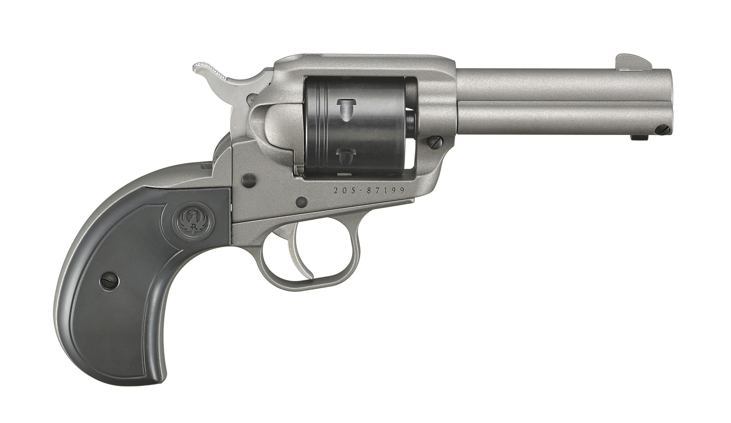 Ruger Wrangler Silver 22 LR 6-Round Birdshead 3.75" Barrel 2016