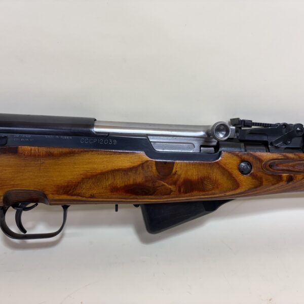 Russian Izhevsk SKS-45 1954r 7.62x39 – Matching Numbers, Blade Bayonet, Excellent Wood