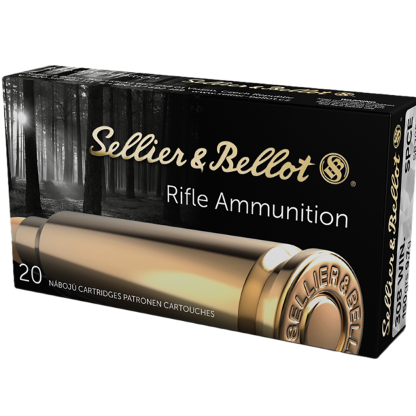 SELLIER & BELLOT SB308D 308 WIN 150 GRAIN SOFT POINT CUT THROUGH EDGE 20 RNDS
