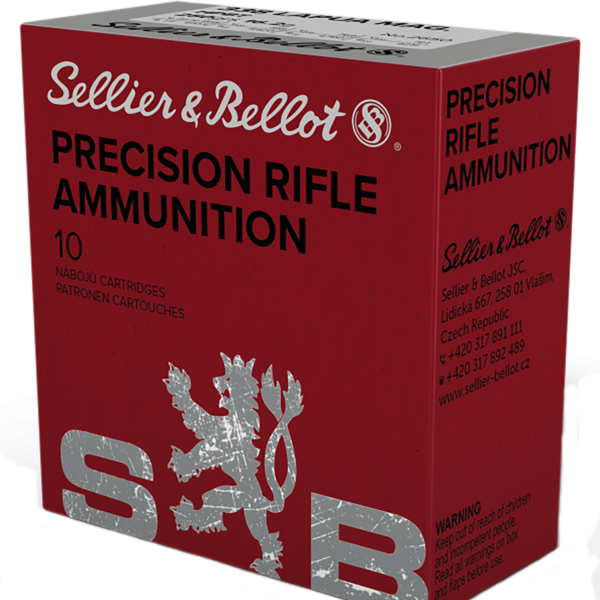 SELLIER & BELLOT SB338LMA RIFLE 338 LAPUA MAG 250 GRAIN HP BOAT TAIL 10 RNDS