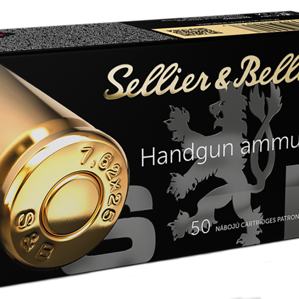 SELLIER & BELLOT SB762TOK 7.62X25 85 GRAIN FMJ 50 RNDS