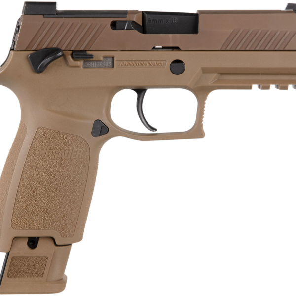 SIG SAUER M18 9MM 3.9` BBL 17 RND COYOTE 320CA-9-M18-MS