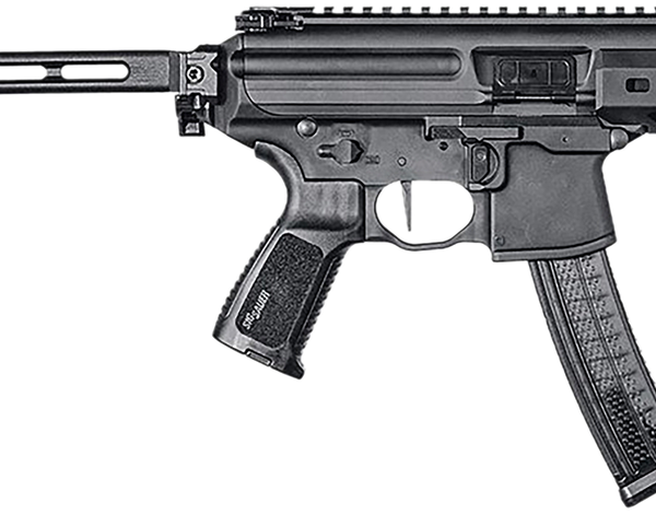 SIG SAUER PMPX-4B-9-35 MPX K 9MM 35+1 4.50" BLACK PISTOL W/BRACE