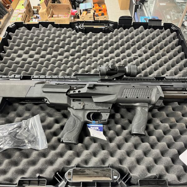 Smith & Wesson M&P 12 Bullpup Shotgun – 12 Gauge, Dual Tube, Optic Included