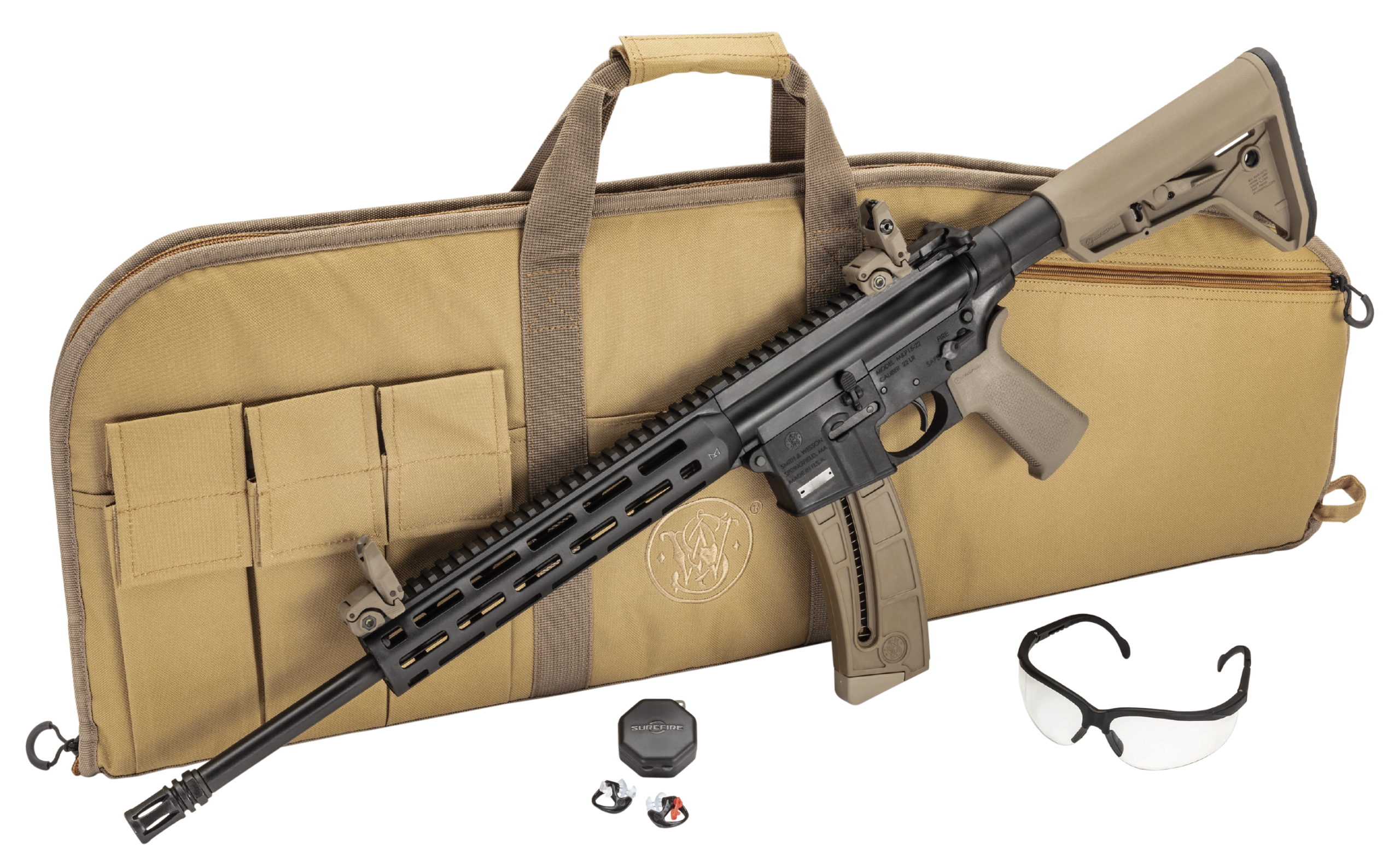 Smith & Wesson M&P 15-22 22 LR Magpul MOE SL FDE Furniture 13729