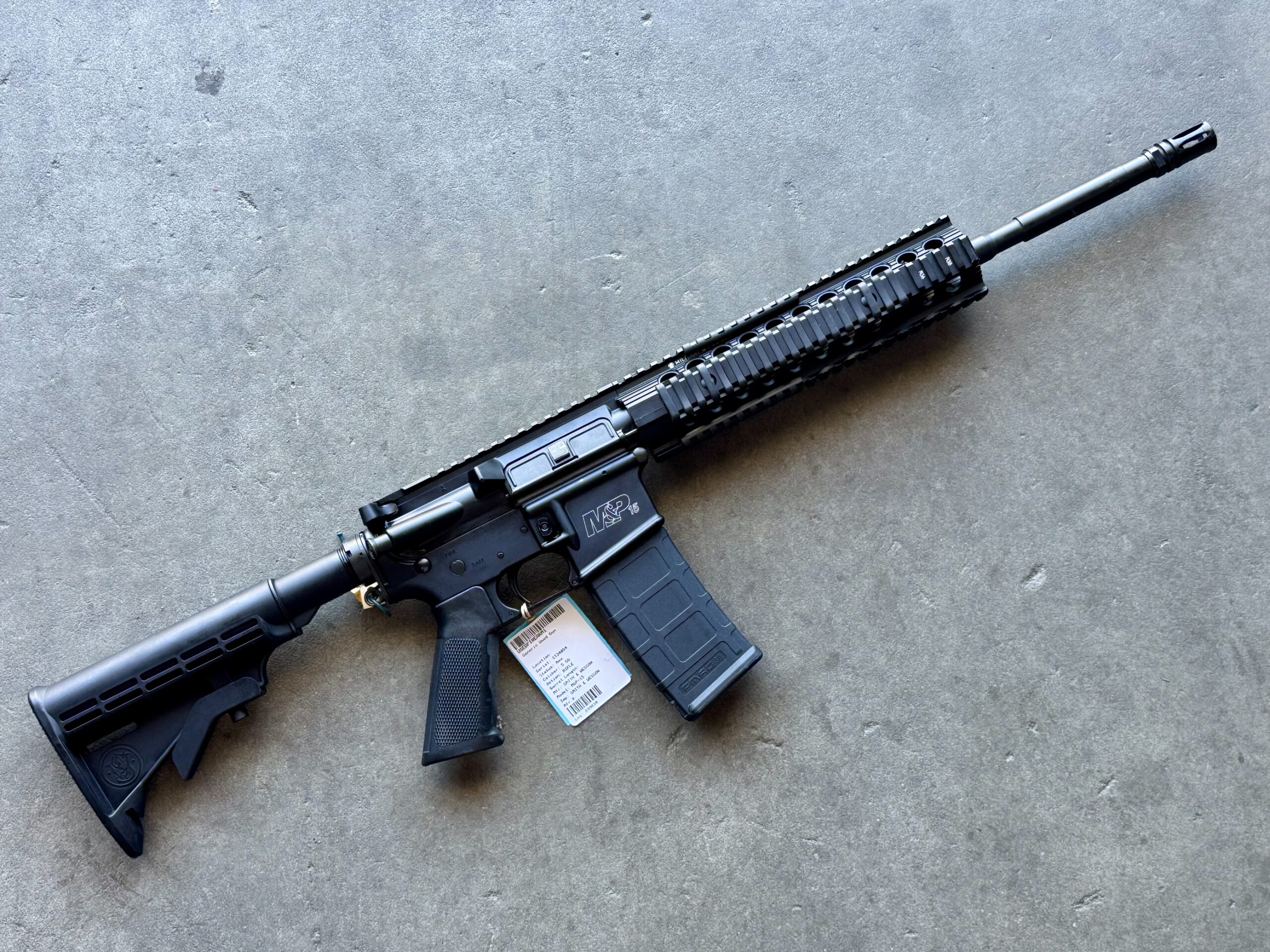 Smith & Wesson M&P-15 5.56 Nato 16" Troy MRF Police Trade-In S&W AR-15