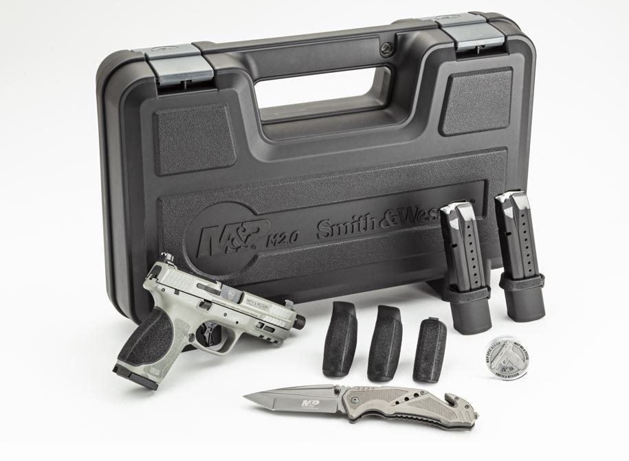 Smith & Wesson M&P 2.0 9mm Compact Gray Spec Series Optics Ready 13625