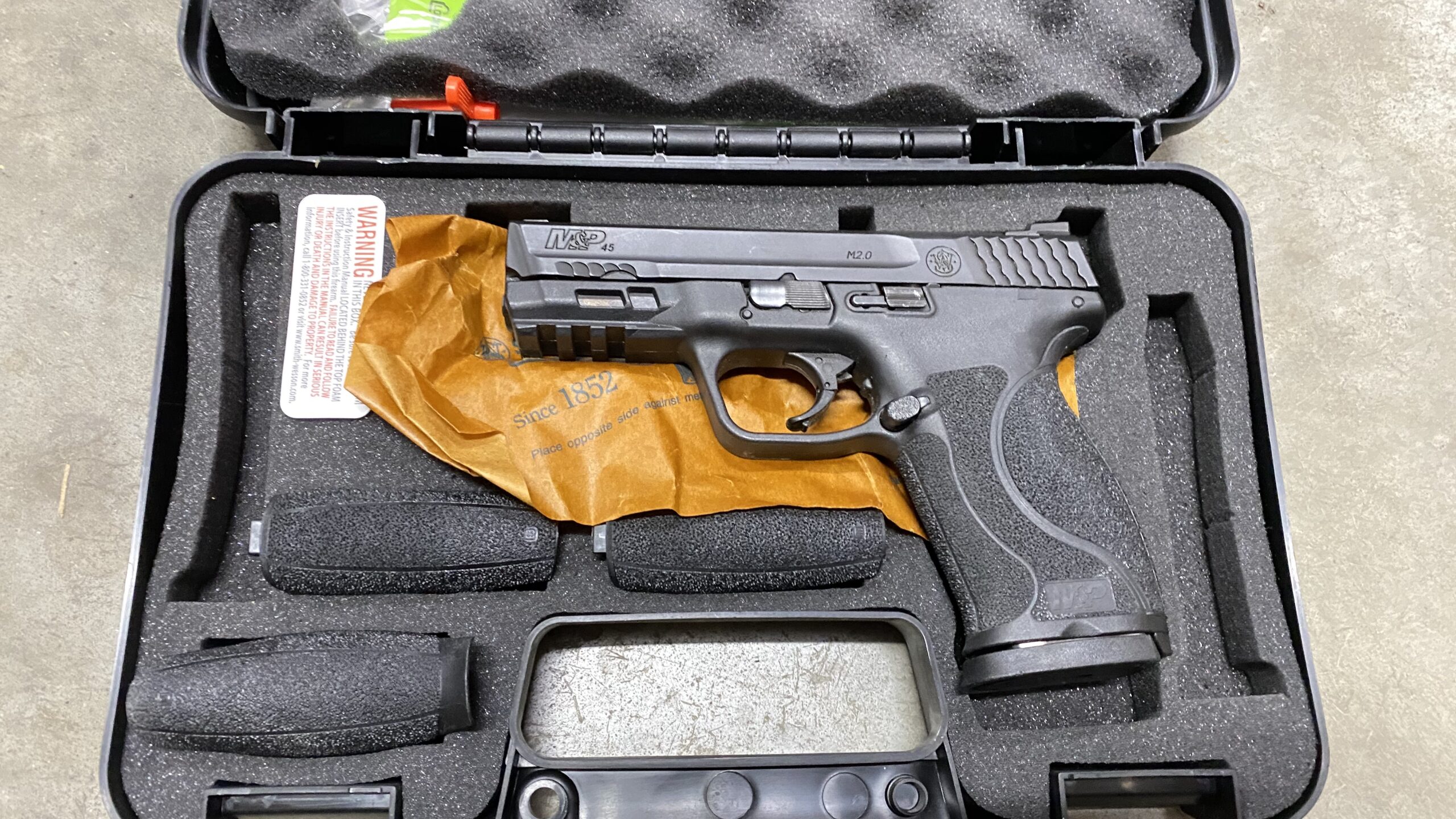 Smith & Wesson M&P 2.0 Compact 45 ACP 10 Round Capacity 12311