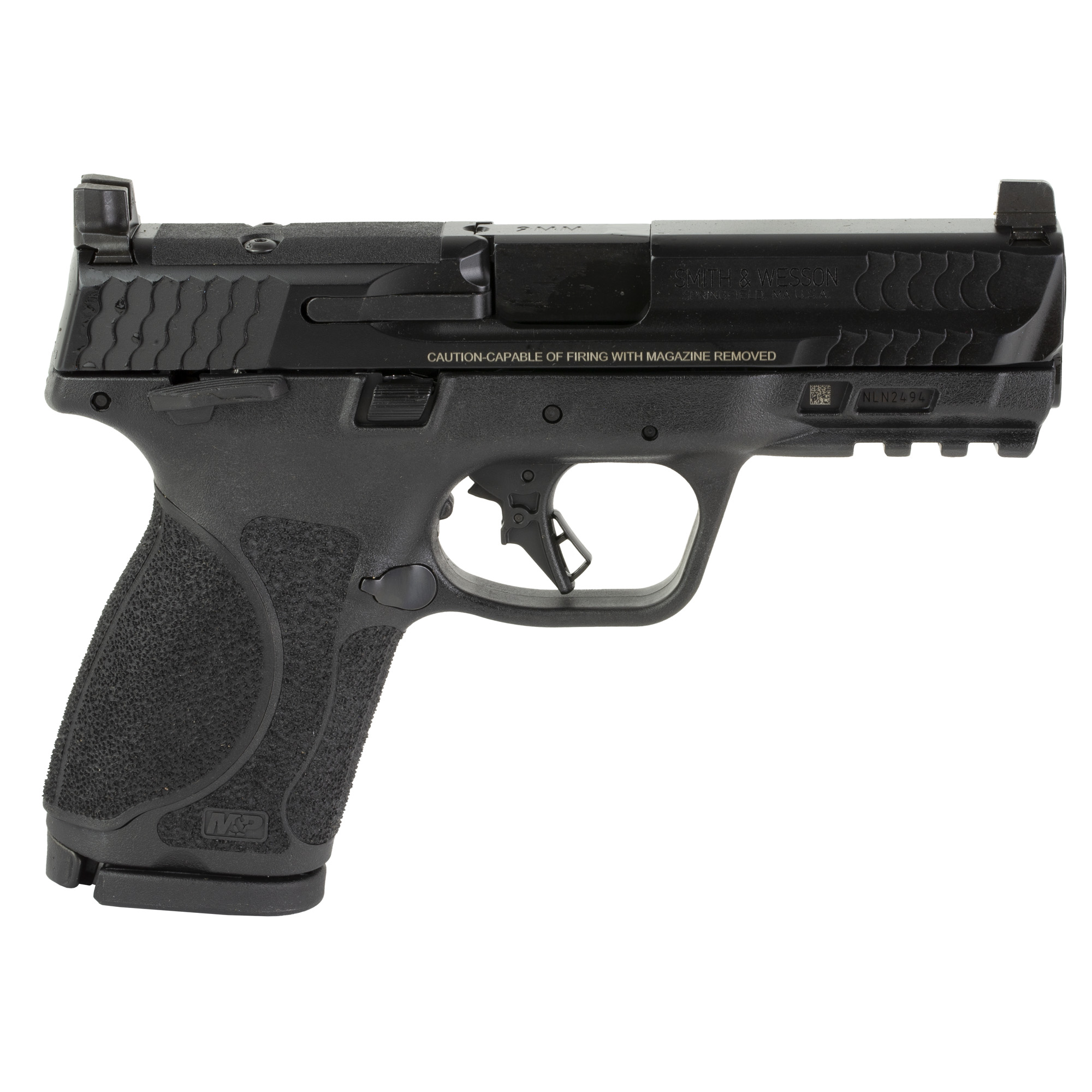 Smith & Wesson M&P 2.0 Compact 9mm Optics Ready Manual Safety 13568