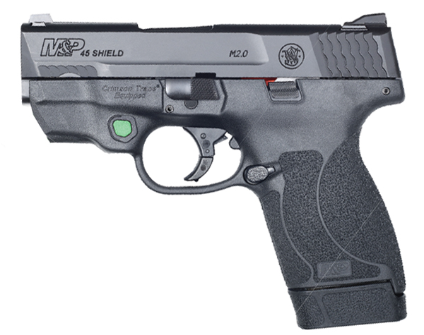 Smith & Wesson M&P 2.0 Shield 45ACP Crimson Trace Green Laser 12090