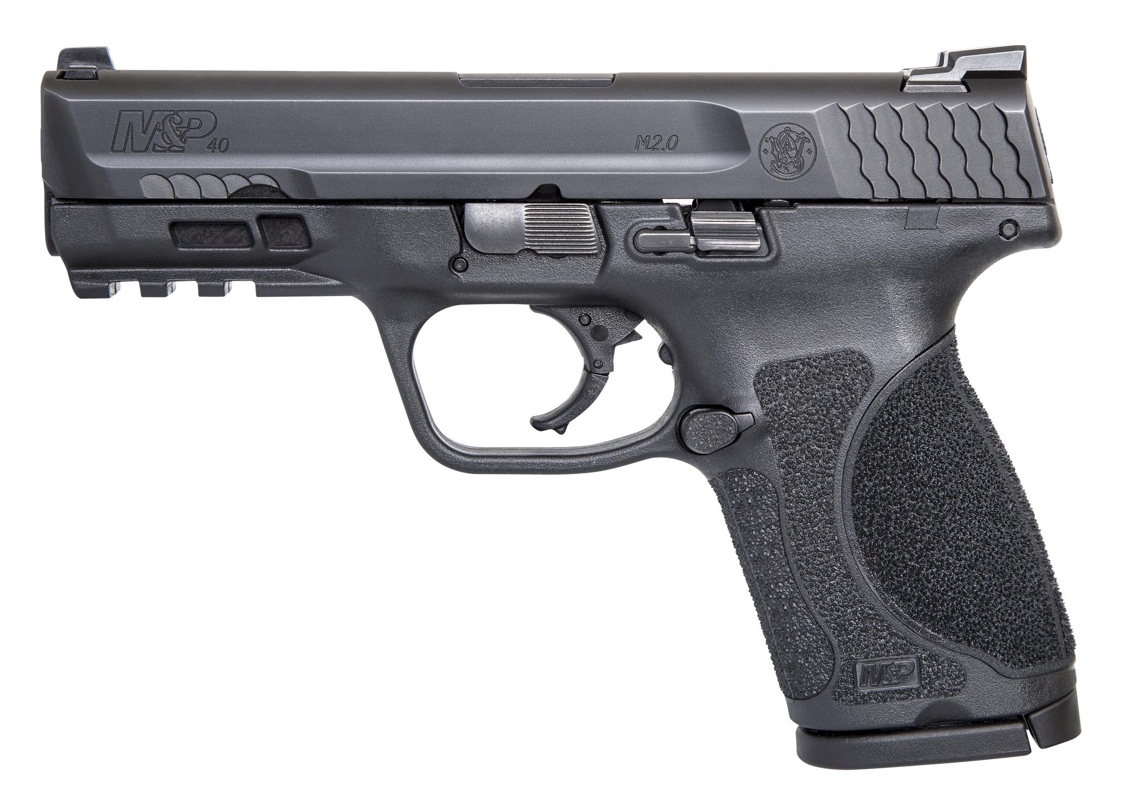 Smith & Wesson M&P 40 M2.0 .40S&W 4" Barrel Compact Matte Black Semi-Automatic Pistol #11684