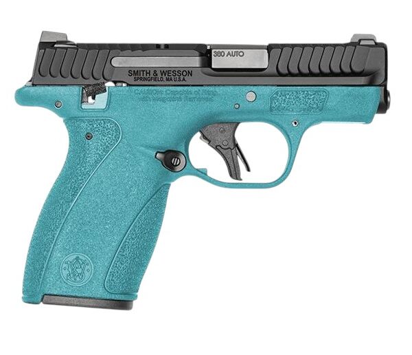 Smith & Wesson M&P Bodyguard 2.0 380 ACP Aztec Teal 12 Round Capacity Thumb Safety 14650