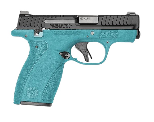 Smith & Wesson M&P Bodyguard 2.0 380 ACP Aztec Teal 12 Round Capacity Thumb Safety 14650