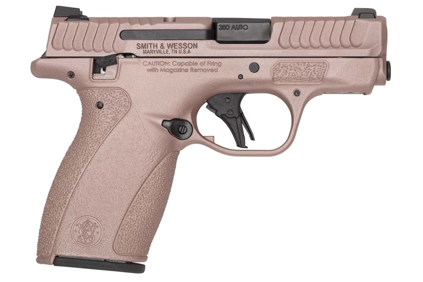 Smith & Wesson M&P Bodyguard 2.0 380 ACP Rose Gold 12 Round Capacity Thumb Safety 14452