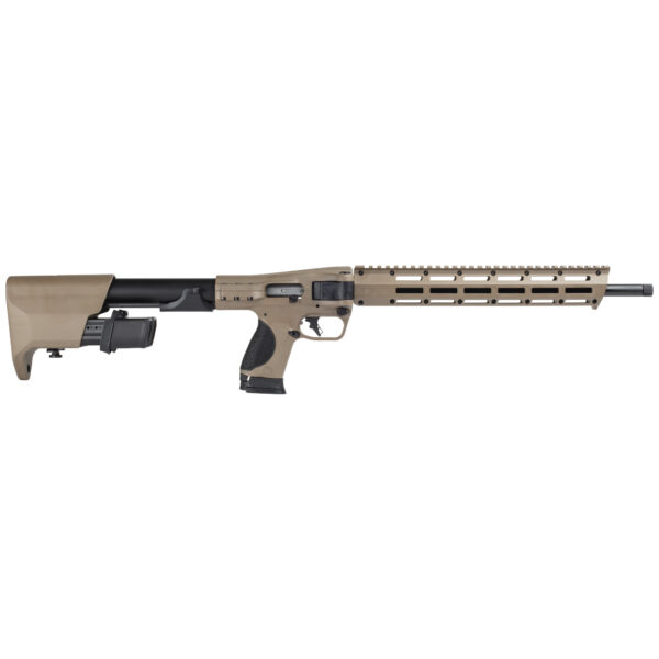 Smith & Wesson M&P FPC FDE 9mm Folding PCC 16" Threaded Barrel 14376