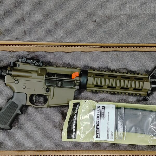 Smith & Wesson M&P Sport II 556 NATO OD Green Quad Rail 10202