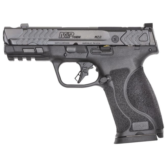 Smith & Wesson M&P10 2.0 10mm Carry Comp Optics Ready 4" Ported Barrel 15 Round Capacity 14413