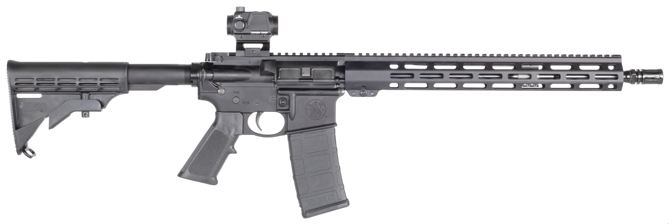 Smith & Wesson M&P15 Sport III 556 Nato MLok Handguard W/ Crimson Trace Red Dot AR-15 14207