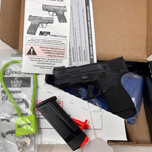 Smith & Wesson M&P9 9mm Shield Plus Thumb Safety 13246 USED