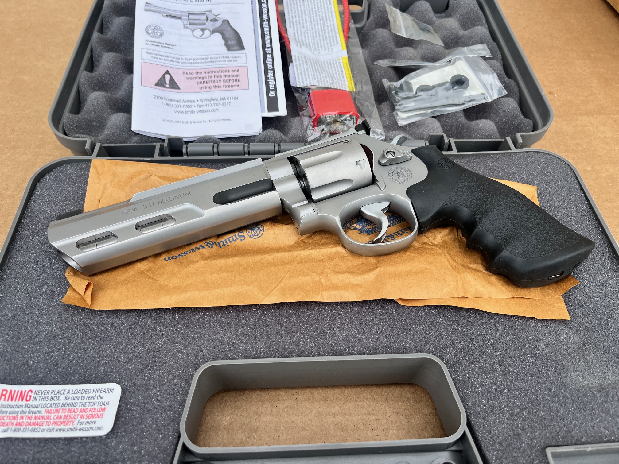 Smith & Wesson Performance Center Model 686 Competitor – .357 Magnum Revolver