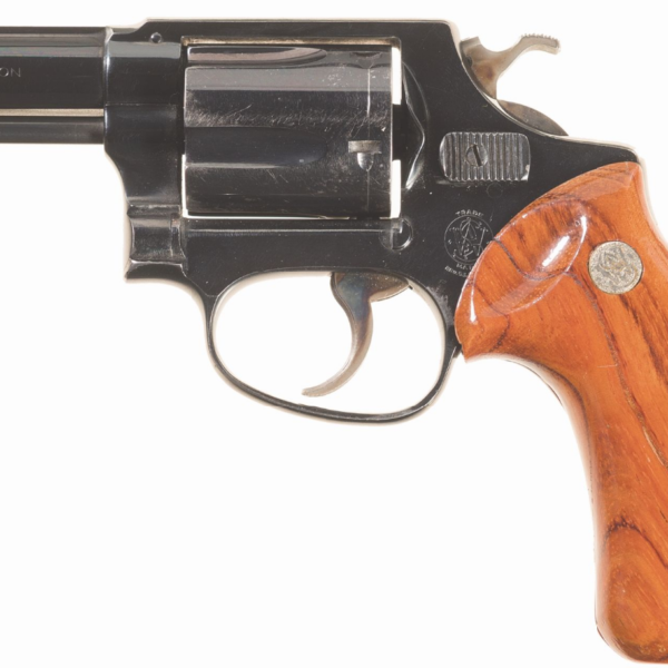 Smith & Wesson S&W Model 36 38 Special 3" Blue Goncalo Alves 1957-1962