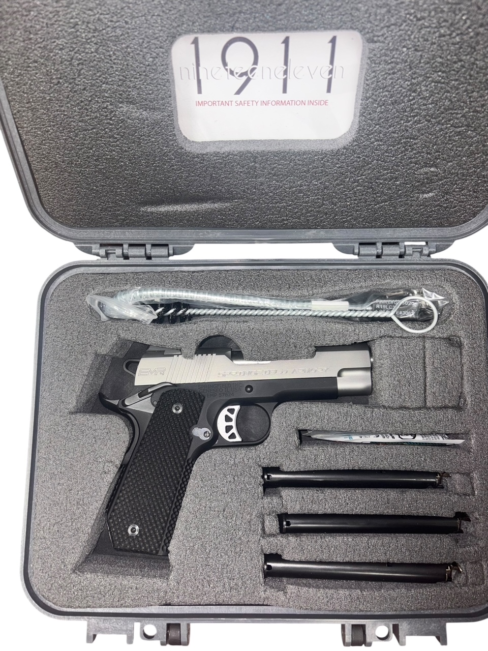 Springfield Armory EMP 9mm Stainless 1911 – Compact Carry Pistol
