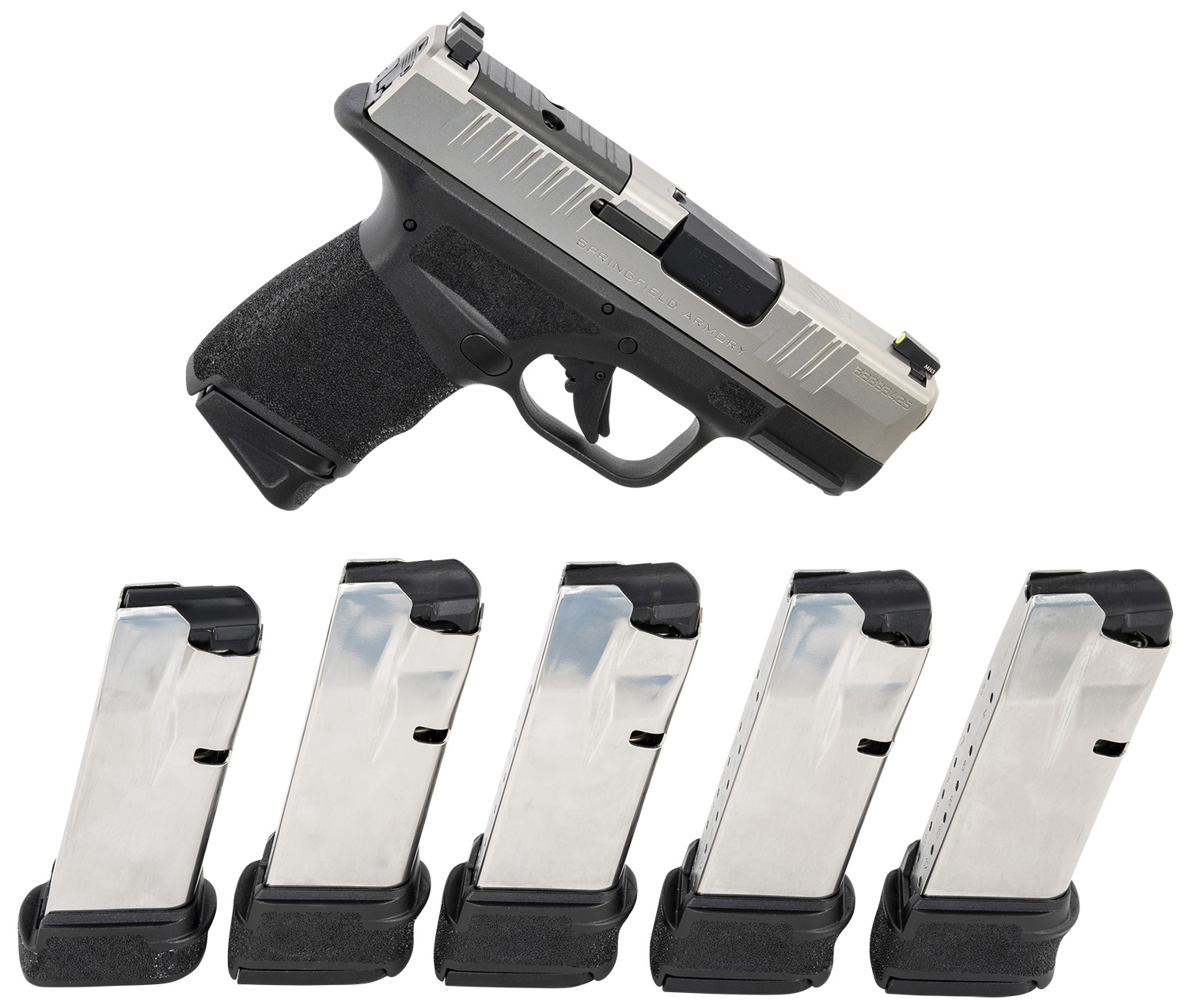 Springfield Armory HC9319SOSPGU22 Hellcat OSP Gear Up Package Micro-Compact OSP 9mm Luger 11+1 3" Black Melonite Barrel, Stainless Serrated Slide,...