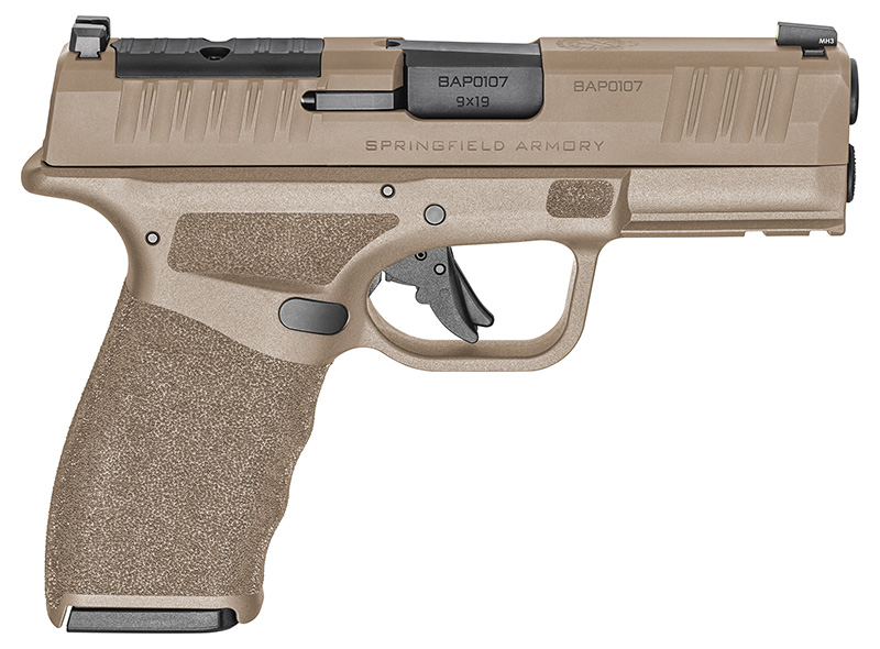 SPRINGFIELD ARMORY Hellcat Pro OSP, 9mm, 3.7" Barrel, Night Sights, FDE, (2) 15-Rd