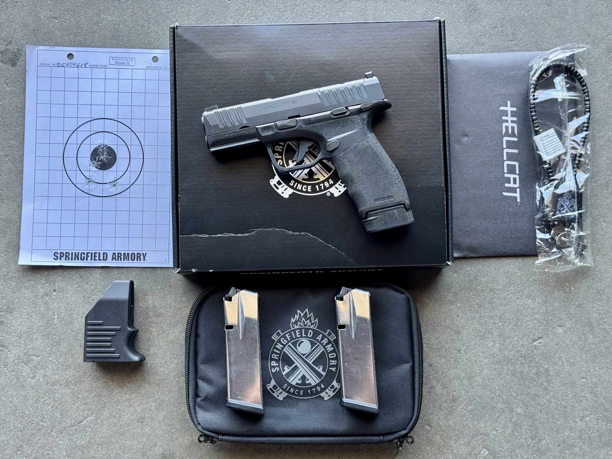 Springfield Armory Hellcat Pro OSP 9mm Optics Ready +3 Mags & Original Box