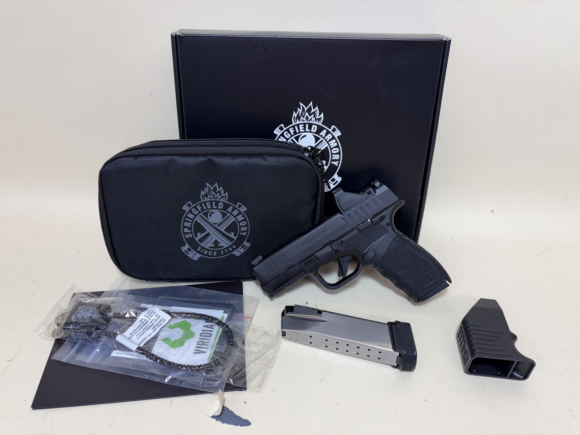 Springfield Armory Hellcat Pro OSP 9mm with Viridian RFX11 Red Dot – 15+1 Optics Ready Carry Pistol