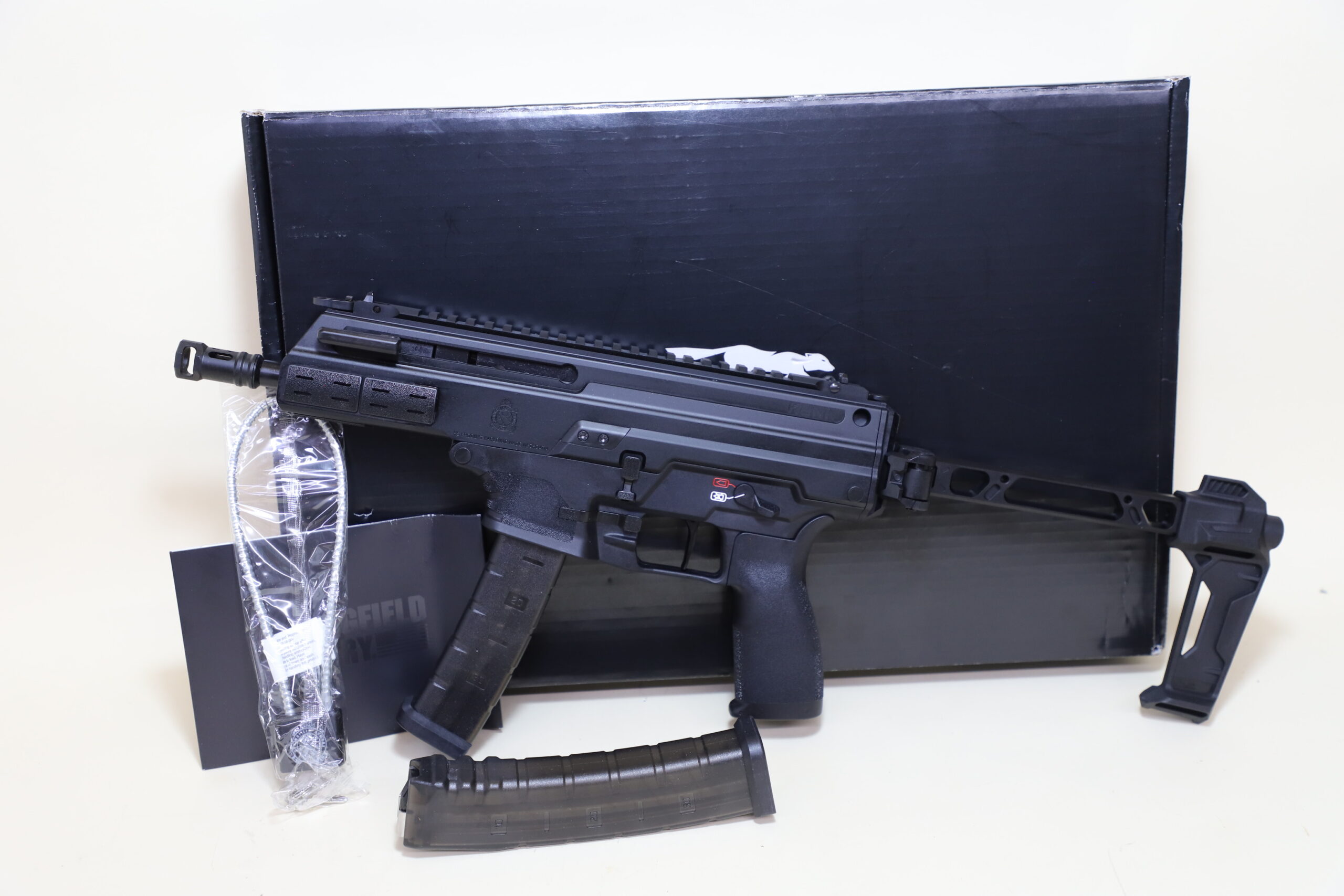 Springfield Armory KUNA – 9mm, 6.125" Barrel, Folding Brace, 2 Mags, Factory Box