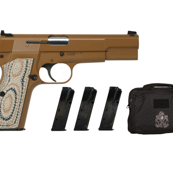 Springfield Armory SA-35 9mm Coyote Brown 4- 15 Round Mags SA35 Hi-Power FDE HP9201CB-PKG