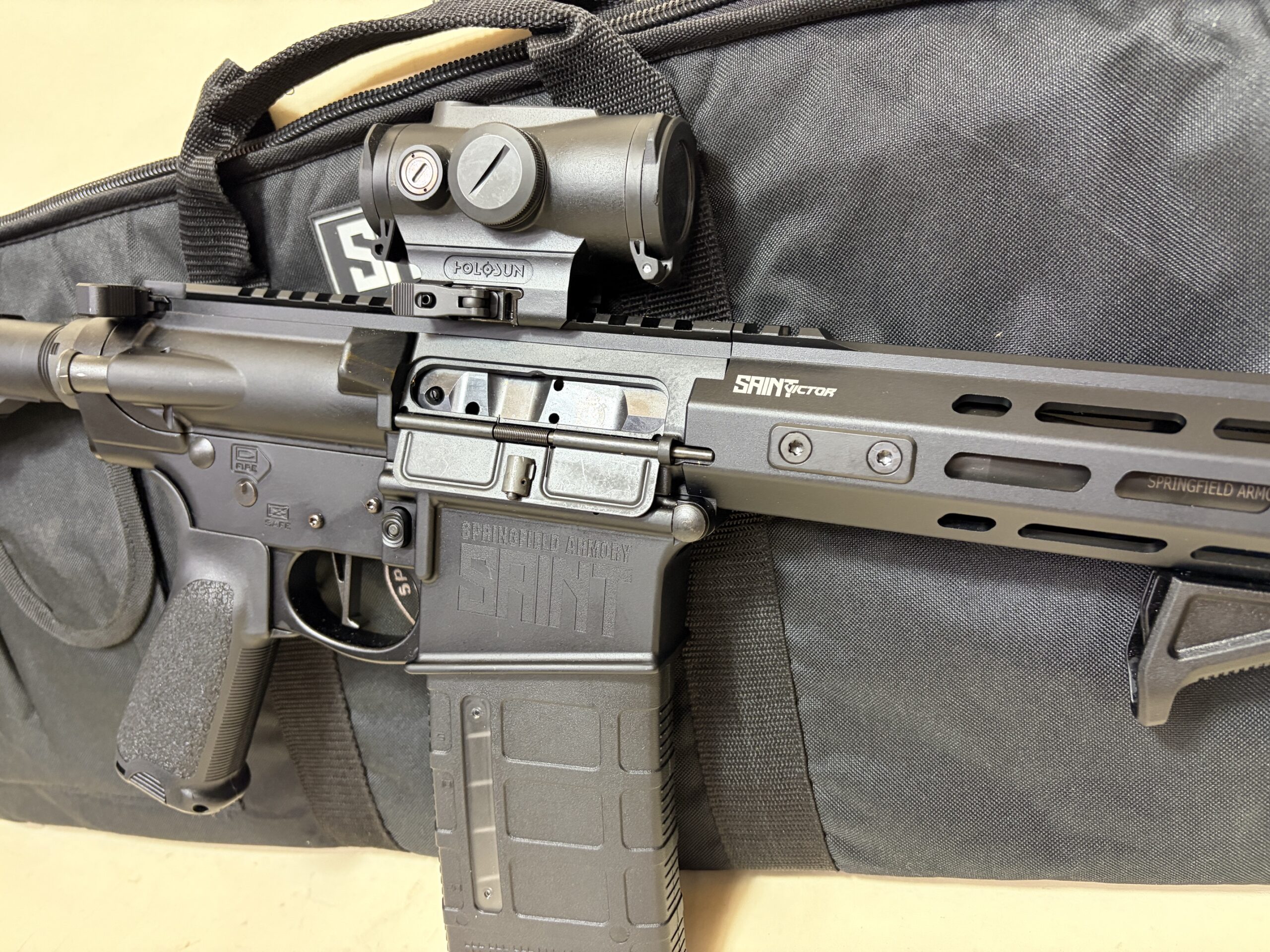 Springfield Armory SAINT Victor .308 AR Pistol – 10.3" Barrel, SBA3 Brace, Optic Included