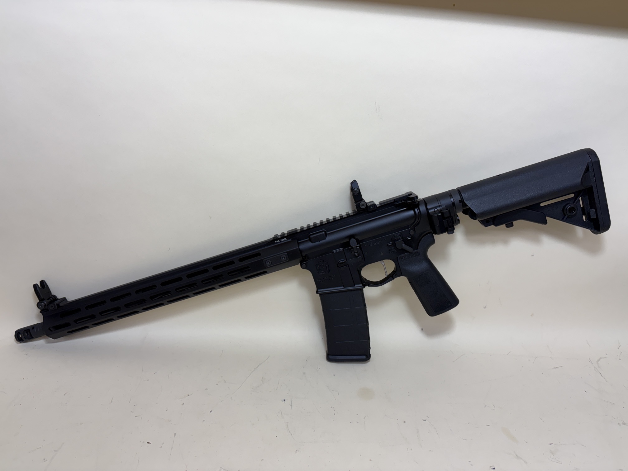 Springfield Armory SAINT Victor 5.56 NATO AR-15 Rifle with LAW Tactical Folding Adapter