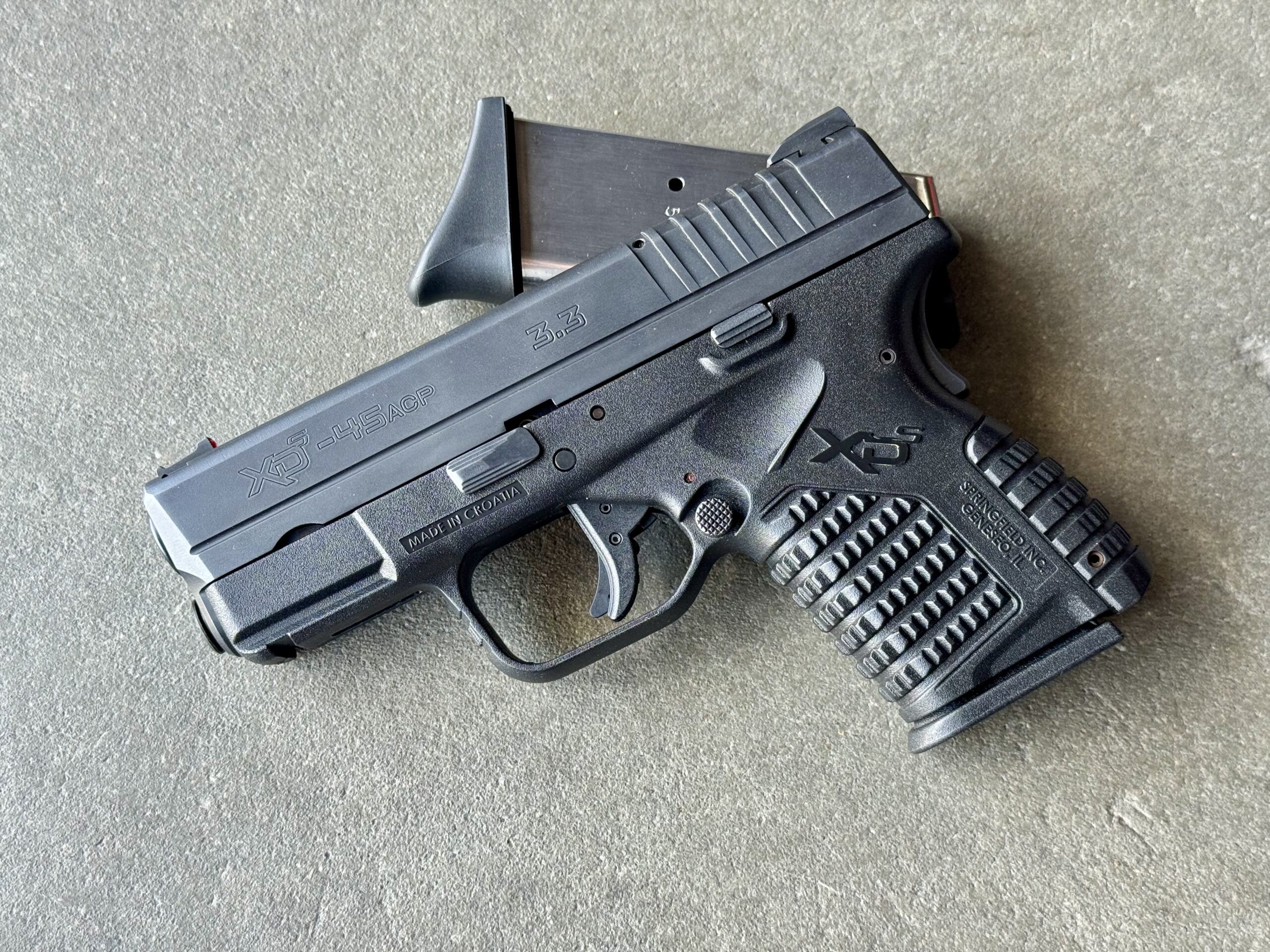 Springfield Armory XDS-45 3.3" 45 ACP 5rd Croatia Original Case