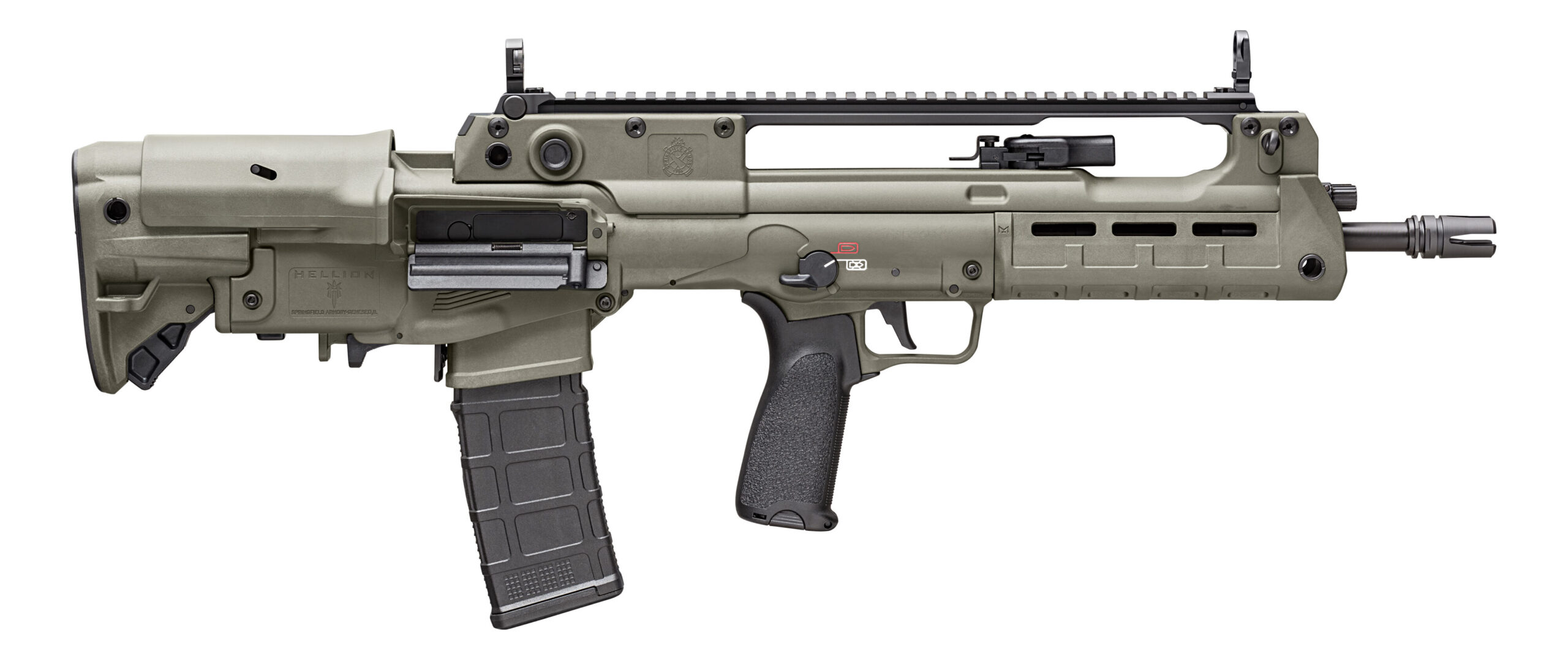 Springfield Hellion OD Green 556 NATO 16" Barrel Bullpup HL916556G
