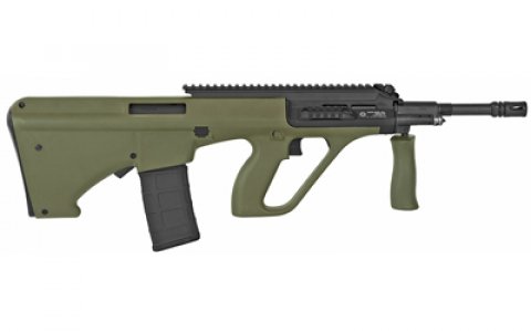 Steyr AUG A3 M1 556 Nato Green NATO Stock AR Mag Extended Rail AUGM1GRNNATOEXT