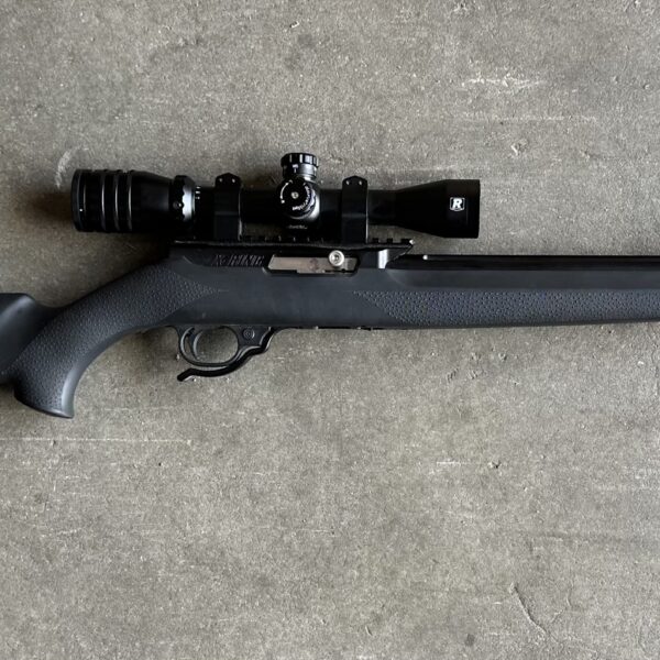 Tactical Solutions X-Ring 22 LR Hogue Stock Threaded Barrel W/ Redfield 2-7x30 Scope