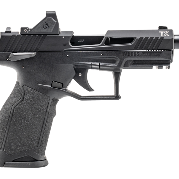 TAURUS 1-2TX22P141-RD TX22 G2 22 LR BLK 4" BBL W/ OPTIC 16 & 22 RND MAGS