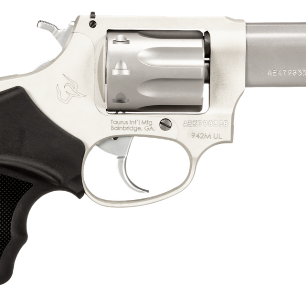 TAURUS 2-942M039UL 942 ULTRA-LITE 22 WMR 8 RND 3" MATTE STAINLESS