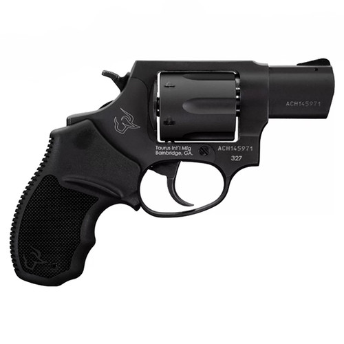 Taurus 327 .327 Magnum, 2" Barrel, Rubber Grip, Matte Black, 6rd - Grab A Gun