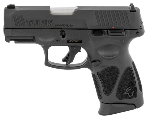 Taurus G3C *MA Compliant* 9mm, 3.26" Barrel, MTS, Adjustable Rear, Black, 10rd - Grab A Gun